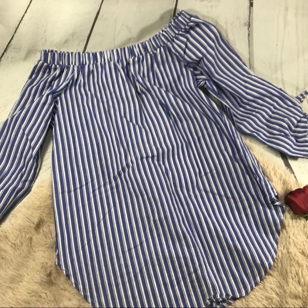 Off the shoulder top!